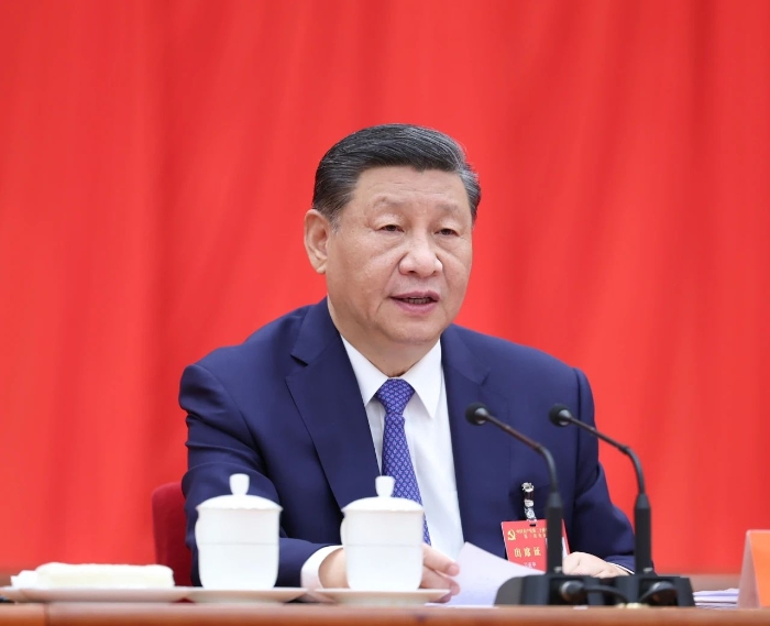 中国共产党第二十届中央委员会第三次全体会议,于2024年7月15日至18日在北京举行。中央委员会总书记习近平作重要讲话。新华社记者 鞠鹏 摄 中国共产党第二十届中央委员会第三次全体会议,于2024年7月15日至18日在北京举行。中央委员会总书记习近平作重要讲话。新华社记者 鞠鹏 摄